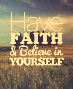 believe in self